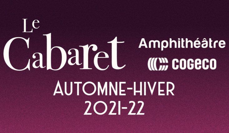Le Cabaret de l’Amphithéâtre Cogeco annonce de nouveaux spectacles!