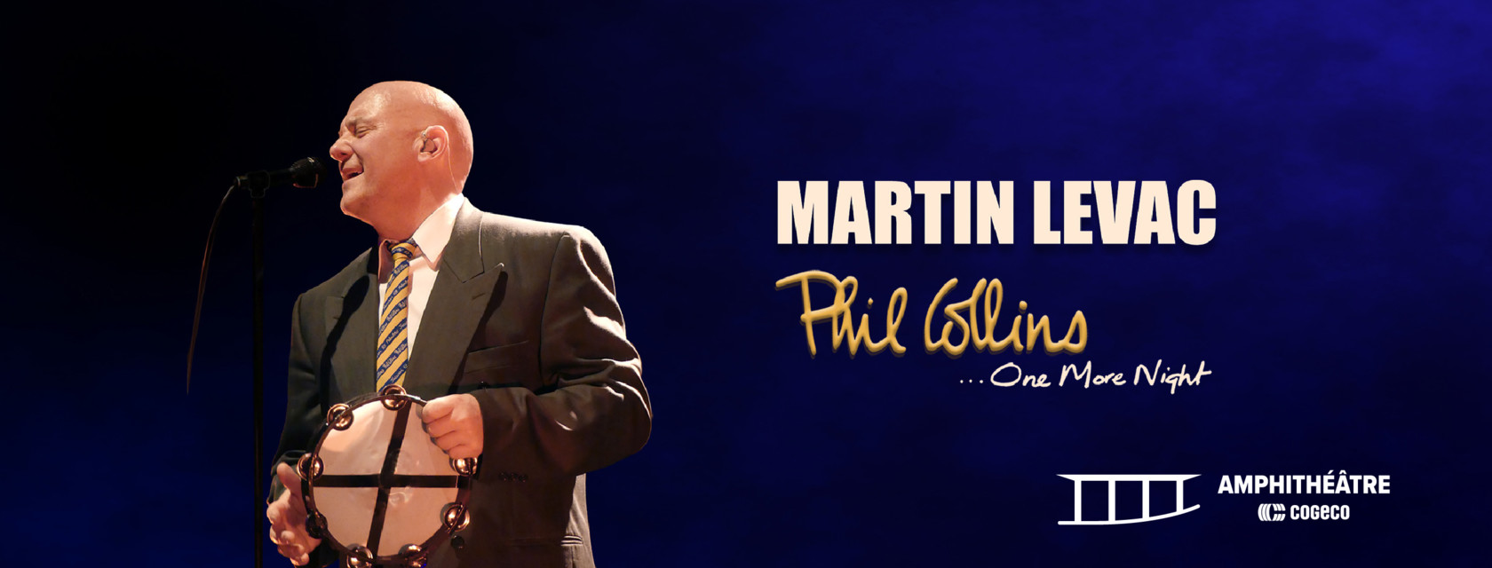 Martin Levac incarnera Phil Collins dans toute sa virtuosit&eacute; &agrave; l'Amphith&eacute;&acirc;tre Cogeco 