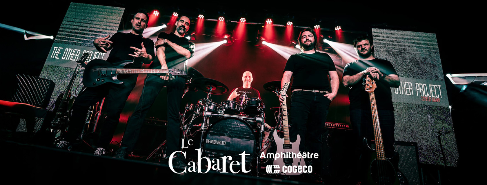 The Foo Fighters, Linkin Park, Rage Against the Machine and many more incarnate in a show at the Cabaret de l'Amphithéâtre Cogeco 