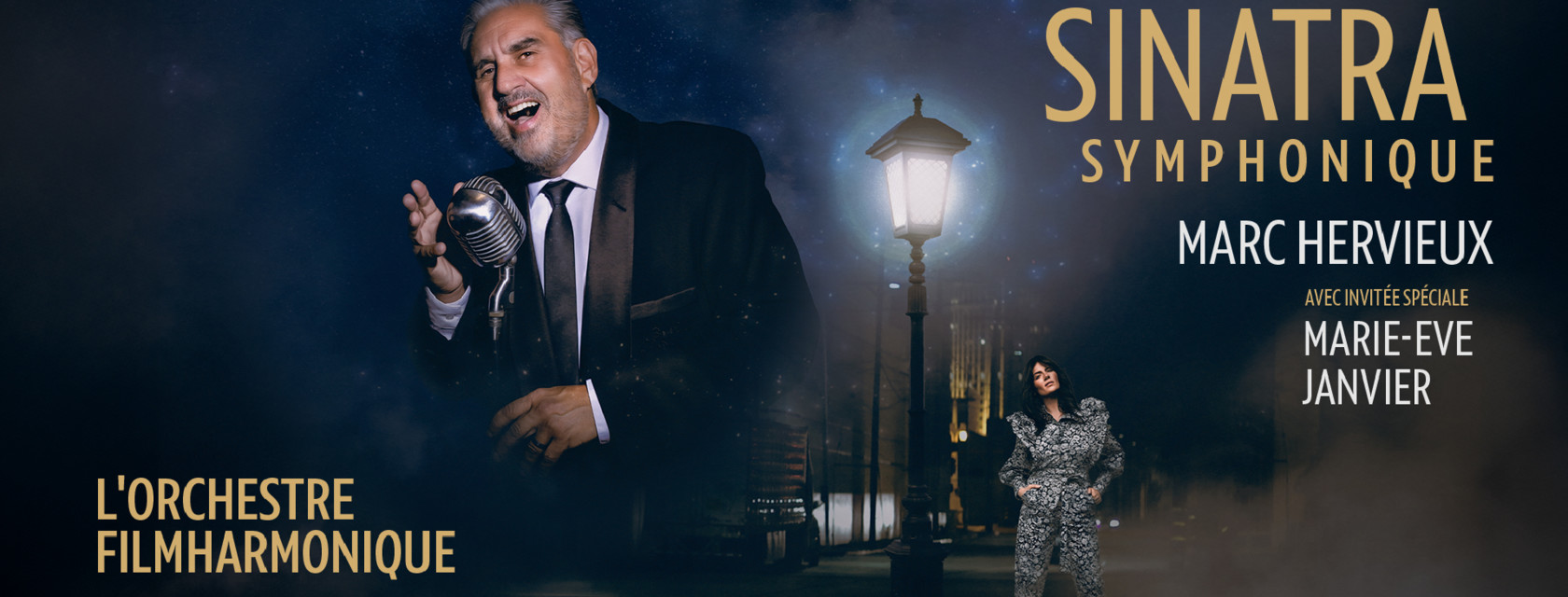 Marc Hervieux célèbre Sinatra avec l’Orchestre FILMharmonique à l’Amphithéâtre Cogeco