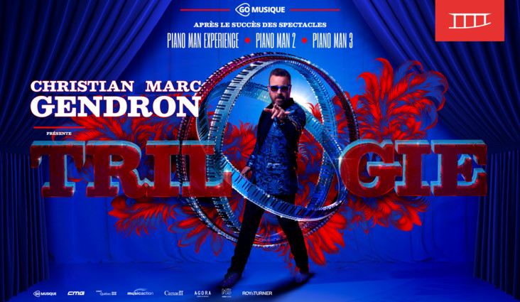 La Trilogie de Christian Marc Gendron s’emparera de l’Amphithéâtre Cogeco 