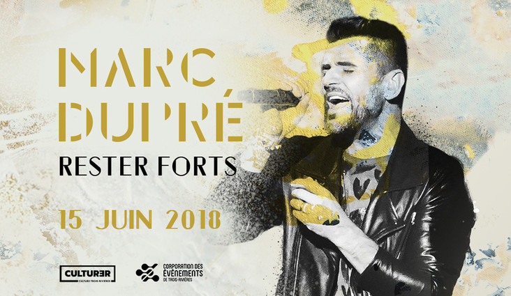 Marc Dupré at the Cogeco Amphitheatre this summer!