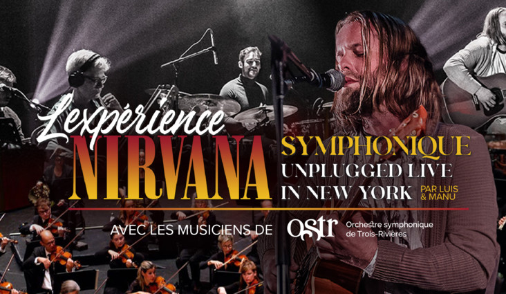 Nirvana reborn in symphonic unplugged mode at the Amphitheatre Cogeco