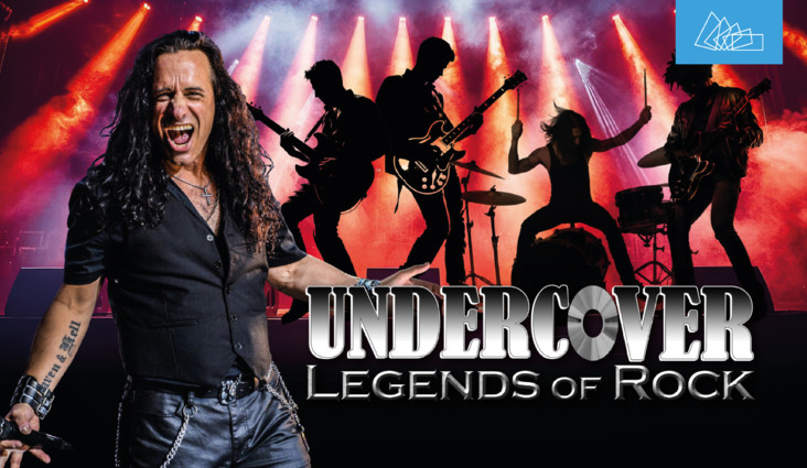 UNDERCOVER Legends of Rock célèbre ses 10 ans au Cabaret de l’Amphithéâtre Cogeco 
